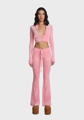 Baby Get Stuff Done 3-Piece Velour Set