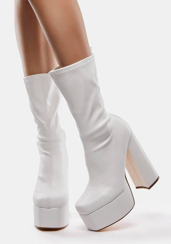 Strangers In The Night Platform Boots