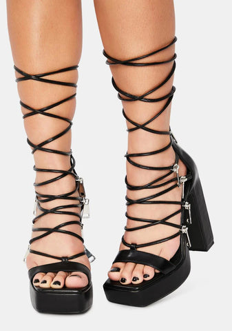 In Your Zip Code Platform Heels