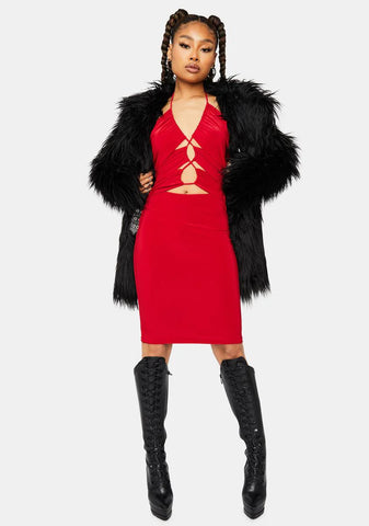 Ruby Take You Home Cutout Mini Dress