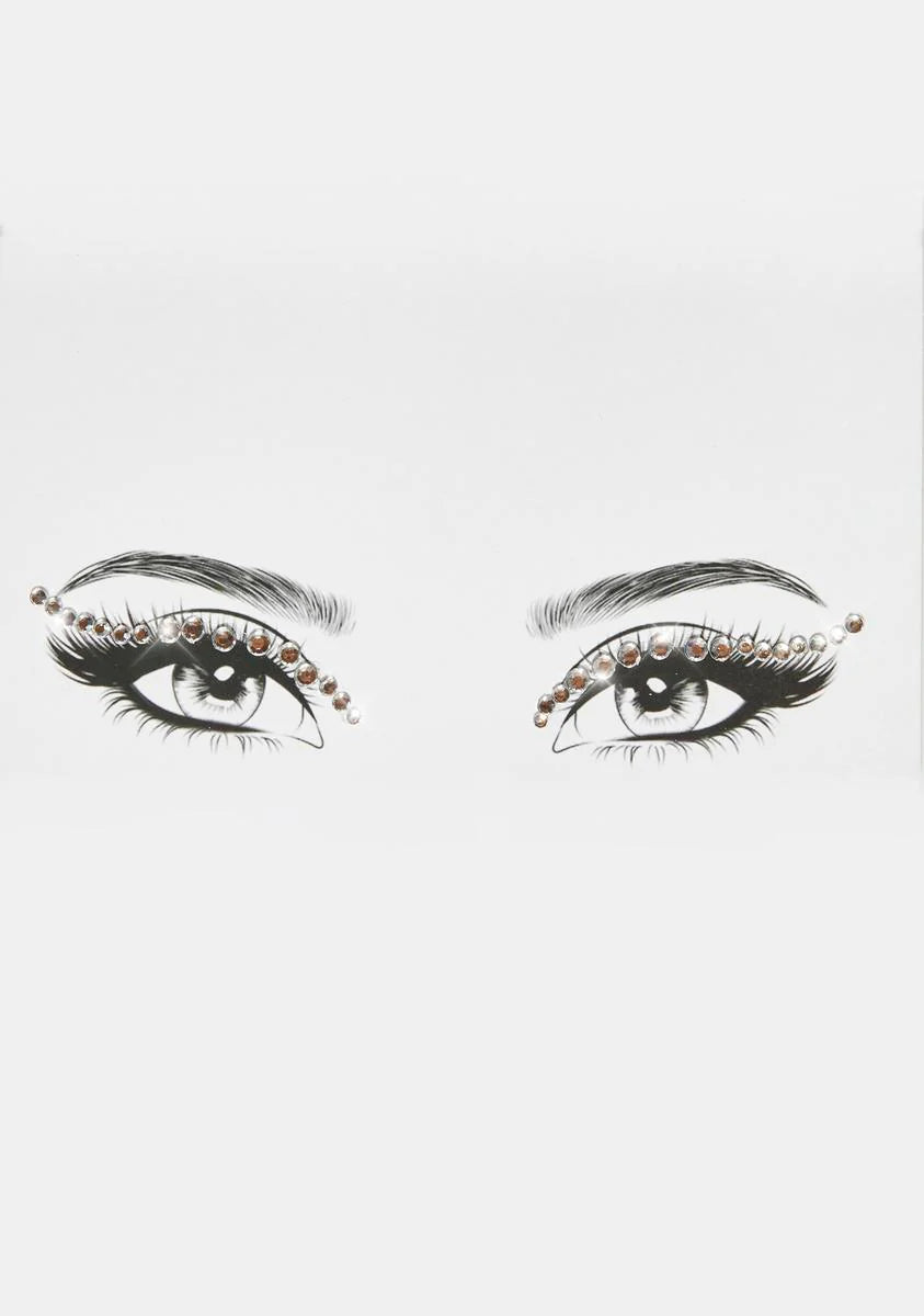 Lucite Love Clear Eye Gems