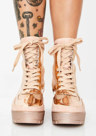 Armed N' Dangerous Combat Boots