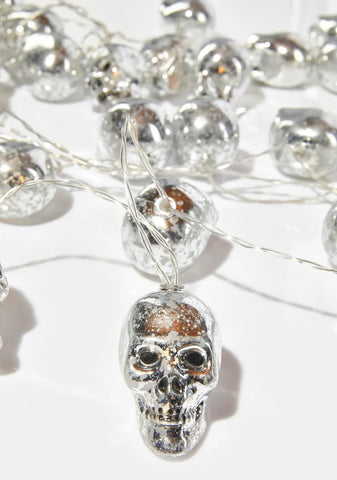 Darker Sentiment Skull String Lights