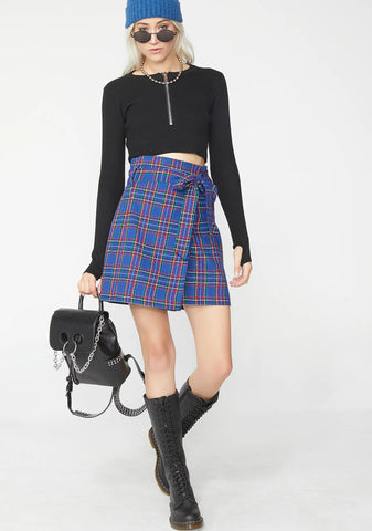The List Plaid Skirt