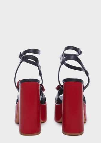 x Dolls Kill Devoted Princess Platform Heels