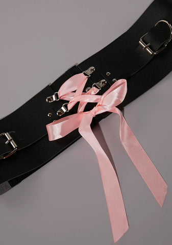 Deep Thoughts Lace Up Waist Belt