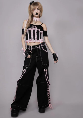 Ask Me If I Care Lace Corset