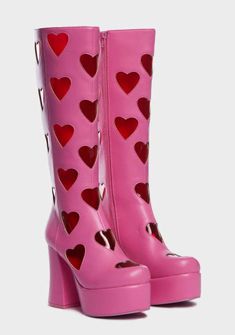 Candy Retro Romance Go Go Boots