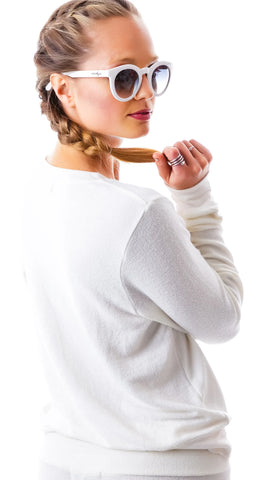 Rainbow Fawn Vintage Varsity Baggy Beach V Neck