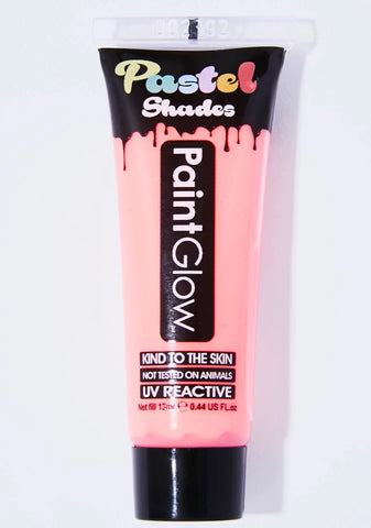 Pastel Coral Rave On UV Face N’ Body Paint