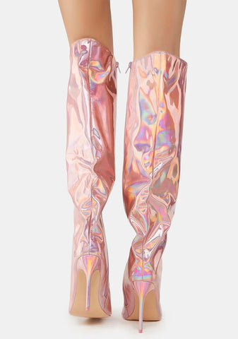 Wide Fit Independent Knee-High Boots