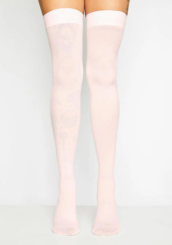 Angel Of Mine Sheer Thigh Highs