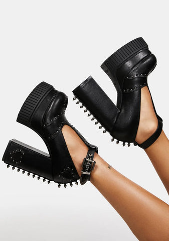 She's So Special Platform Heels