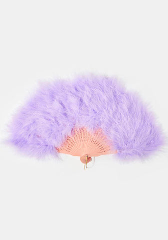 Magic Breeze By Me Feather Fan