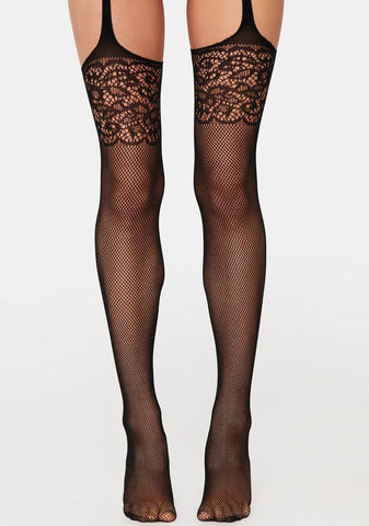 Set The Mood Fishnet Tights
