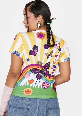 Plus Beautiful Day Graphic Tee