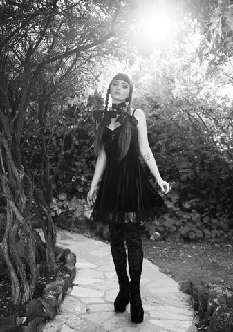 Blind Faith Velvet Dress