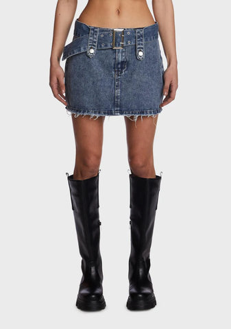 Indigo Street Savvy Denim Skirt