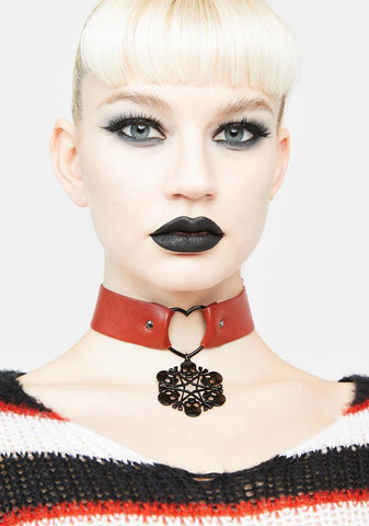 Cold So Deadly Skull Choker