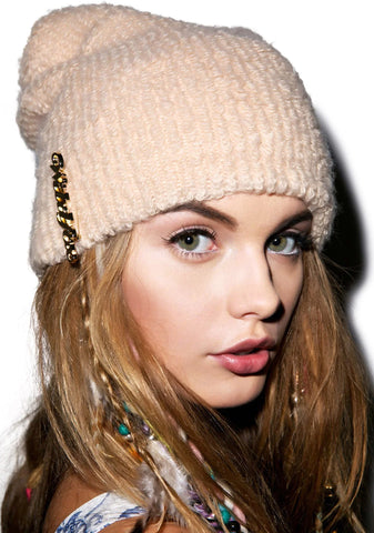 Solid Color Beanie - Dark Blue