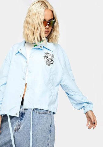 Iridescent Angel Coach Jacket