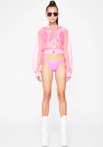 Candy Sass Scene Organza Hoodie