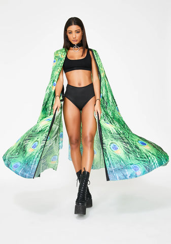 Peacock Of The Walk Cape