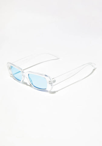 Dance With Me Clear Sunglasses