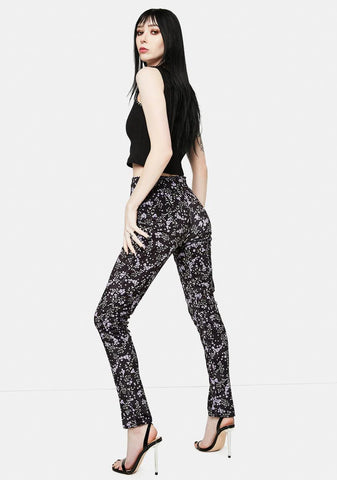 Brianna Floral Skinny Pants