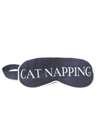 Cat Napping Eye Mask