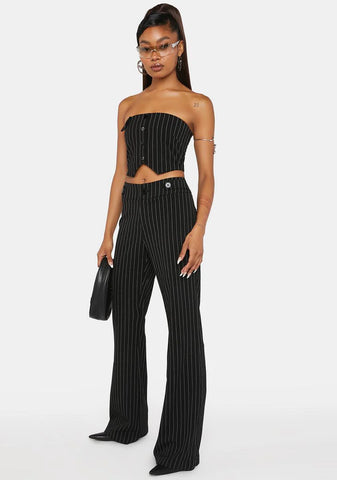 York Striped Trousers