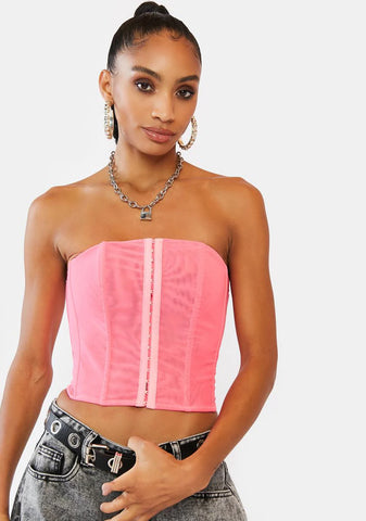 Baby Won't You Want Me Corset Top