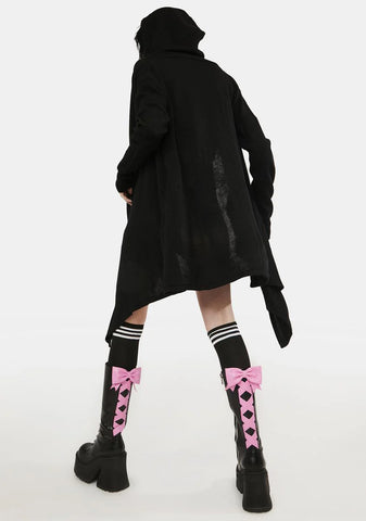 Wicked Twilight Draped Cardigan