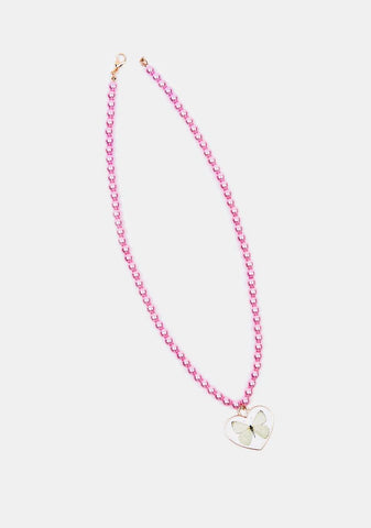 Euphoric Memories Butterfly Beaded Necklace