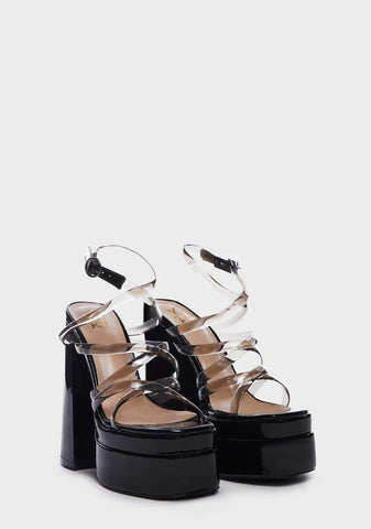 Spoiled Pretty Platform Heels