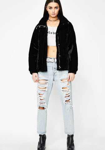 Onyx Raise The Stakes Velvet Jacket