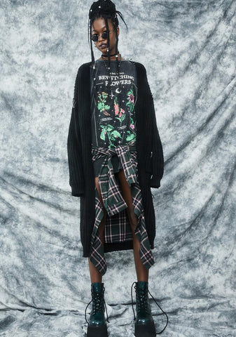 Essential Herbs Oversized Graphic Tee