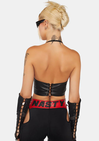 Red Moto Dickini Top