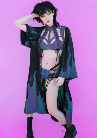 Fired Up Reflective Duster