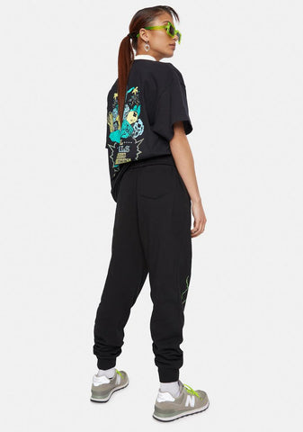 X Playdude Court Case Graphic Sweatpants