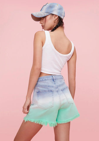 The Glow Up Denim Shorts