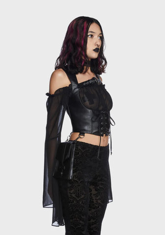 Lunar You Must Believe Underbust Corset