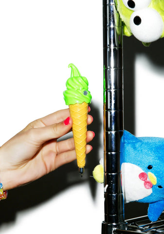 Soft Serve Ice Cream Pen - Orange