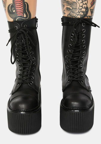 12 Eye Casbash Stratocreeper Boots