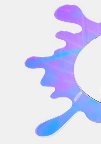 Make A Splash Iridescent Wall Mirror