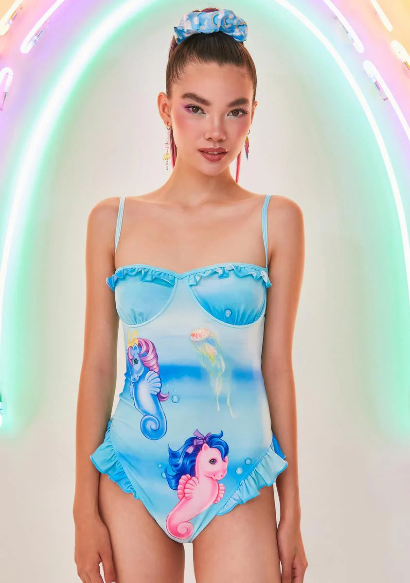 Aquatic Soul One-Piece Swimsuit