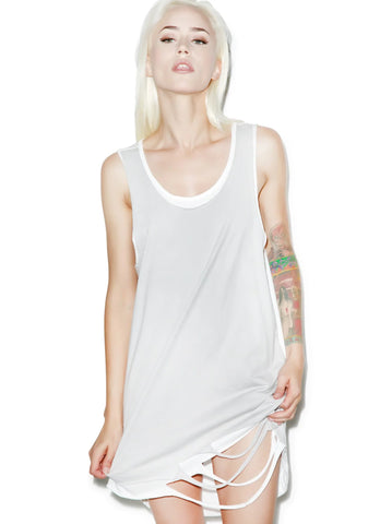 Spurlock Double Layered Tank Top - Gray