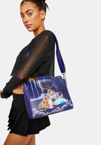 Disney Aladdin Princess Jasmine Castle Crossbody Bag