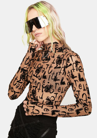 Waste Soil Series Mesh Top