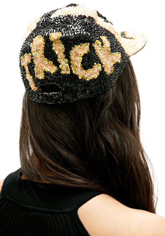 Trick Or Treat Sequin Hat